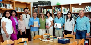 Στην Παπαδοπούλειο Βιβλιοθήκη Πενταβρύσου Καστοριάς, πρόσφερε βιβλία το ΠΟΚΕΛ